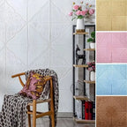 4-Pack 3D Peel & Stick Wall Panels – XPE Foam Home Décor Tiles 3D Wall Panels Richie's