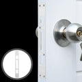 2Pcs Stainless Steel Door Strike Plate Set – Reinforcement Kit Door Strike Plate Richie's 25.8X3X0.7CM