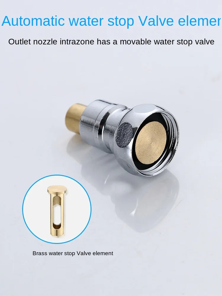 Brass Automatic Stopcock Washing Machine Faucet Wall Mounted Brass Stopcock Valve Richie's