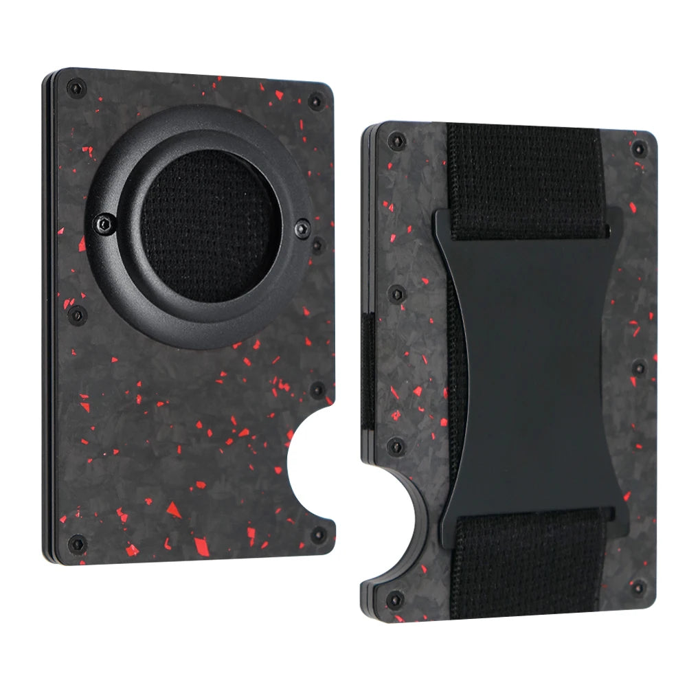 Zeeker Men's Metal Wallet | AirTag Bracket & RFID Blocking