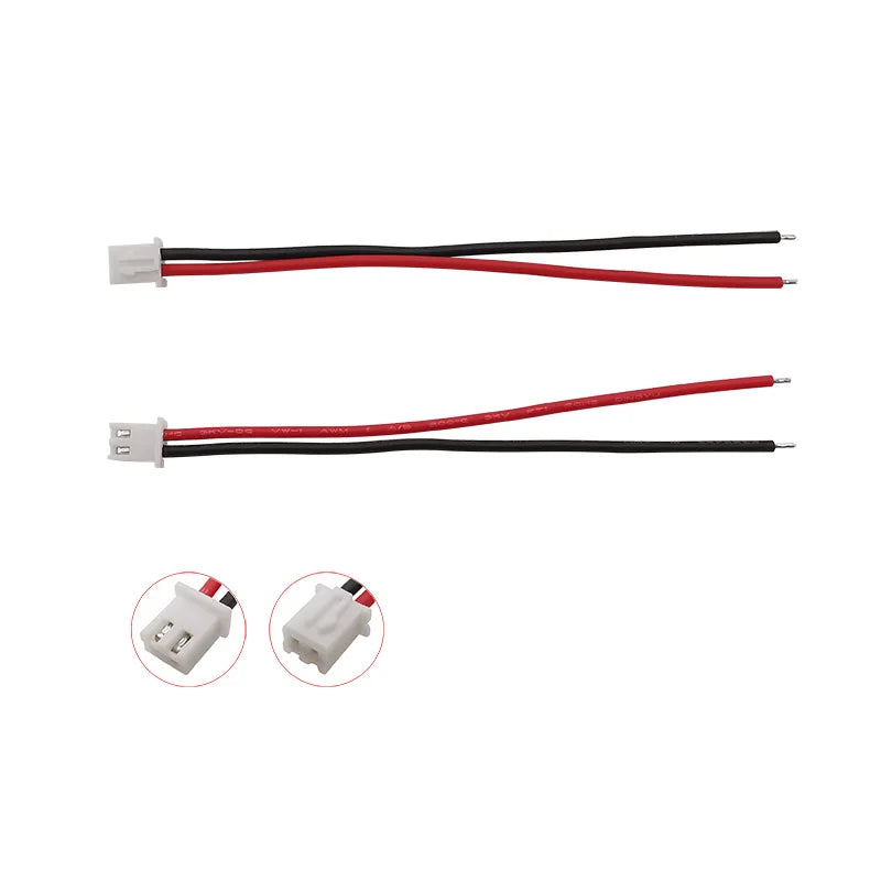 10Pcs JST XH 2.54mm LiPo Balance Charger Connectors 22AWG Battery Connector Cable Richie's