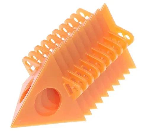 10pc Pyramid Painting Bracket Set – Spray & Stain Tripod Cones Painting Bracket Set Richie's 10 Pcs-Orange