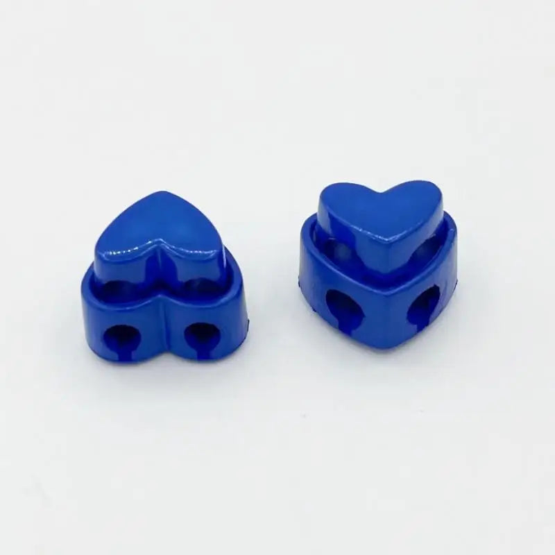 Heart-Shaped Knitting Needle Stoppers 5 Pcs – Colorful Tip Caps Knitting Accessories Richie's Blue