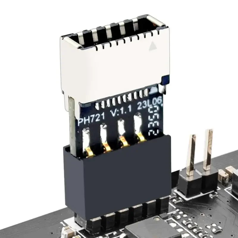 USB-C Motherboard Adapter USB 2.0 9-Pin Male to Type-E Female Motherboard USB Adapter Richie's