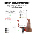 2-in-1 USB Type-C OTG SD TF Card Reader Adapter + Micro USB OTG Card Reader Richie's