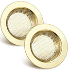 2-Pack Stainless Steel Kitchen Sink Strainer & Drain Filter Sink Drain Strainer Richie's Gold 2pcs