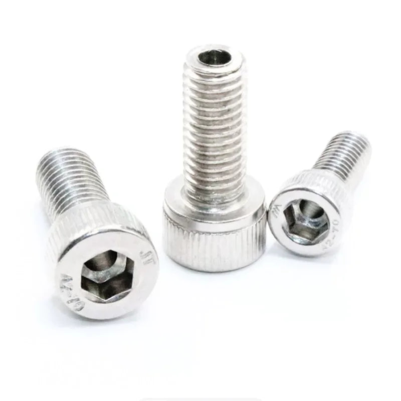 304 Stainless Steel Hollow Socket Cap Screws M3–M12 Allen Bolt Hollow Cap Screws Richie's