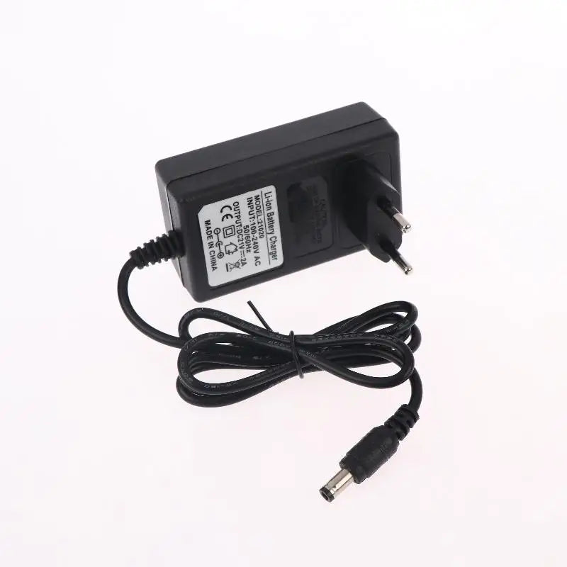 21V Lithium Battery Charger 1A/2A EU Plug for 18V Power Tools Battery Charger Richie's 21V 2A