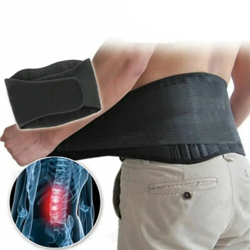 Adjustable Magnetic Self-Heating Lumbar Waist Support Belt Lumbar Support Belt Richie's