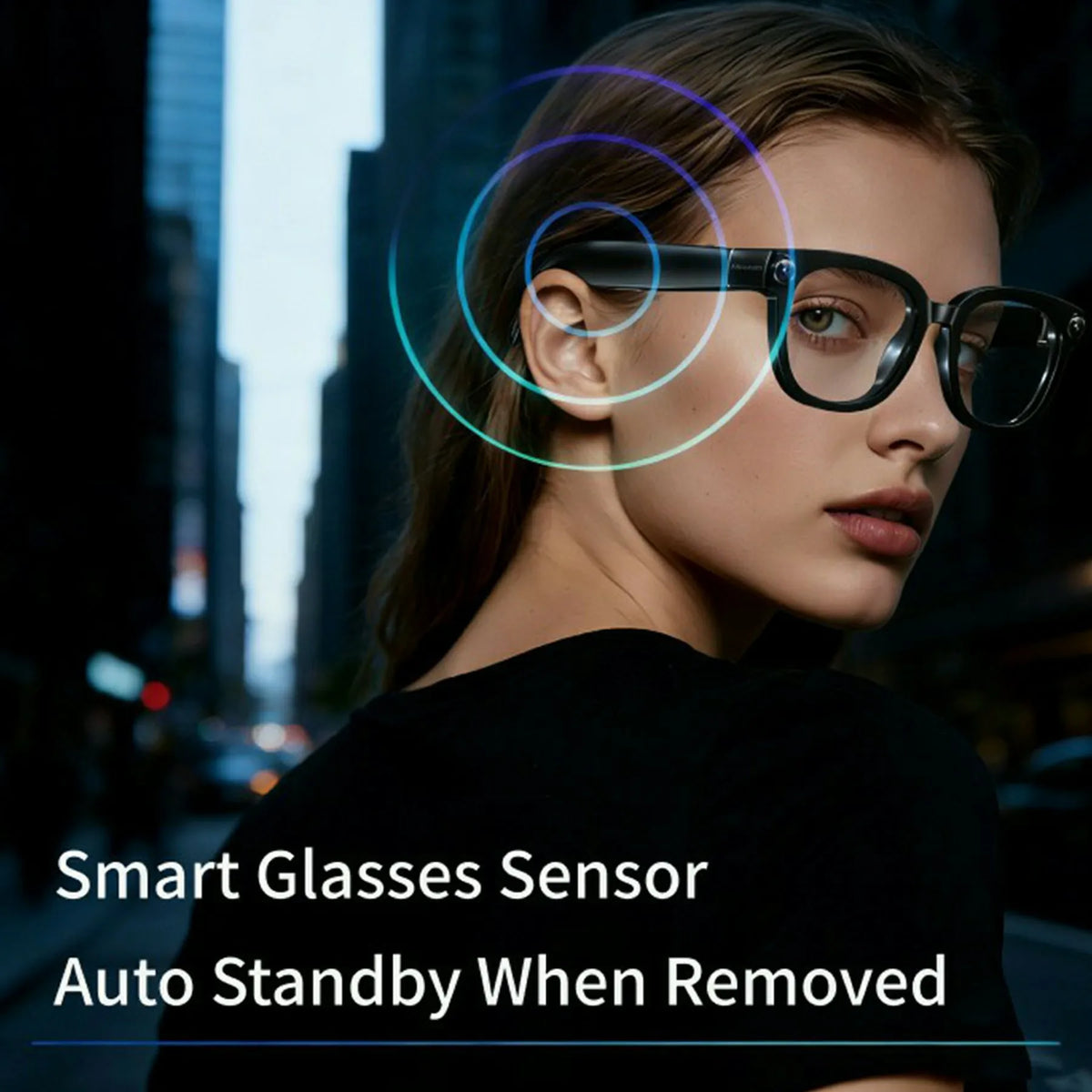 4K AI Smart Glasses – Camera, Translation & Calls | Black Smart Glasses Richie's