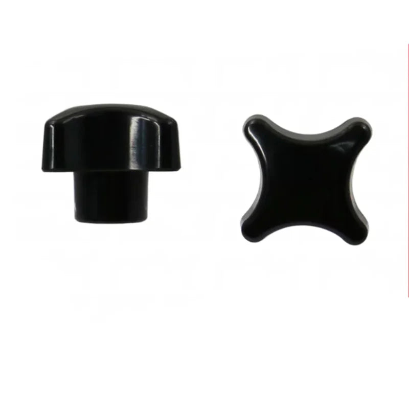 2Pcs Star Knob M4–M12 Brass Insert Black Plastic Thumb Nut Thumb Nut Knob Richie's