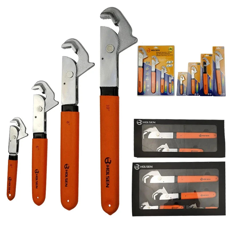 TOTNEND Self-Tightening Adjustable Wrench | Multi-Function Tool Adjustable Wrench Richie's