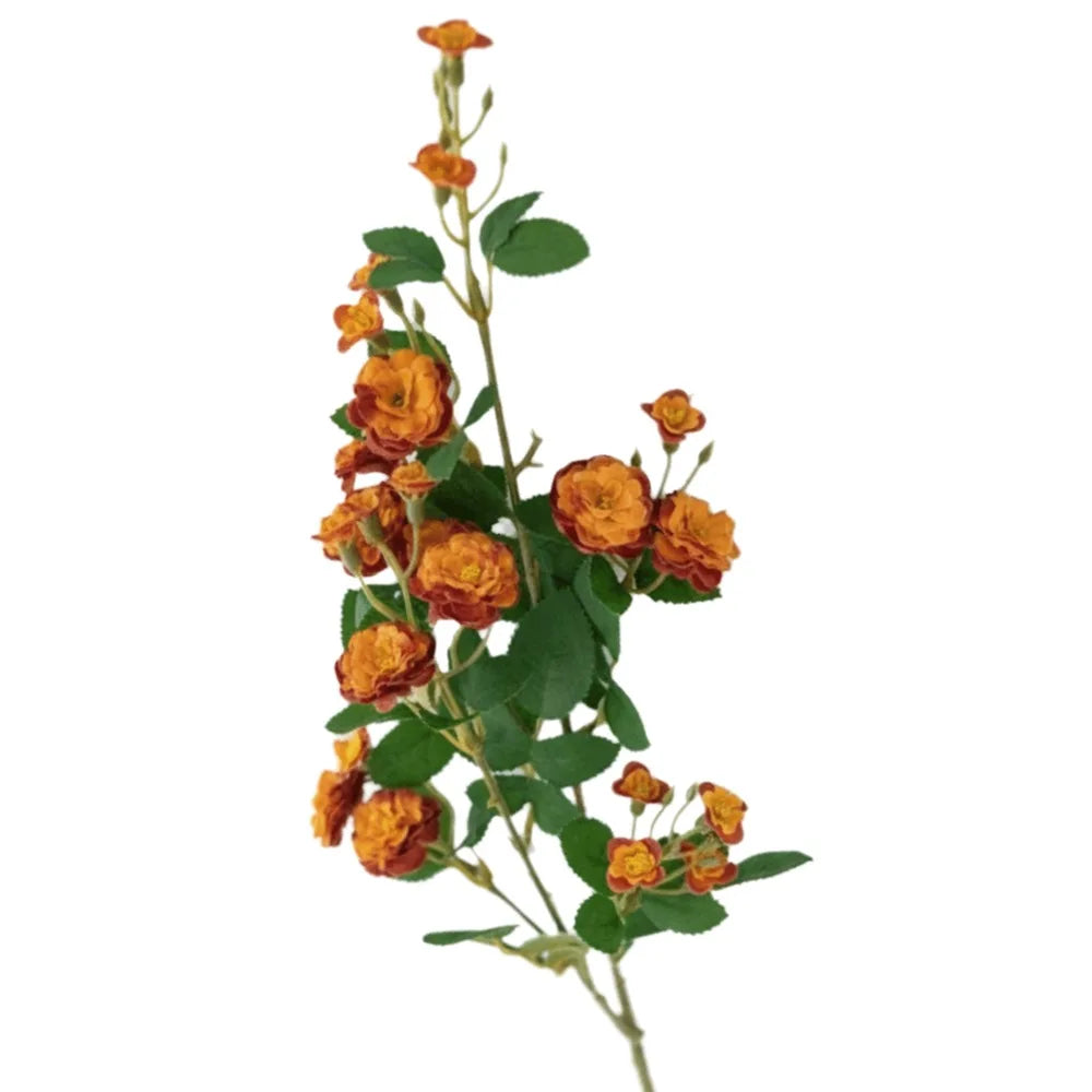 Silk Daisy Artificial Flowers 75cm – DIY Wreath & Home Décor Artificial Silk Flowers Richie's Orange