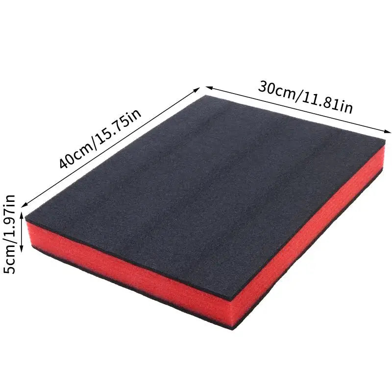 Custom Cut EPE Foam Insert for Toolbox & Case Organizer Foam Case Insert Richie's 400x300x50MM