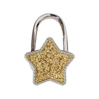 Foldable Star Handbag Hook – Zinc Alloy Purse Hanger for Table Handbag Hook Hanger Richie's 02