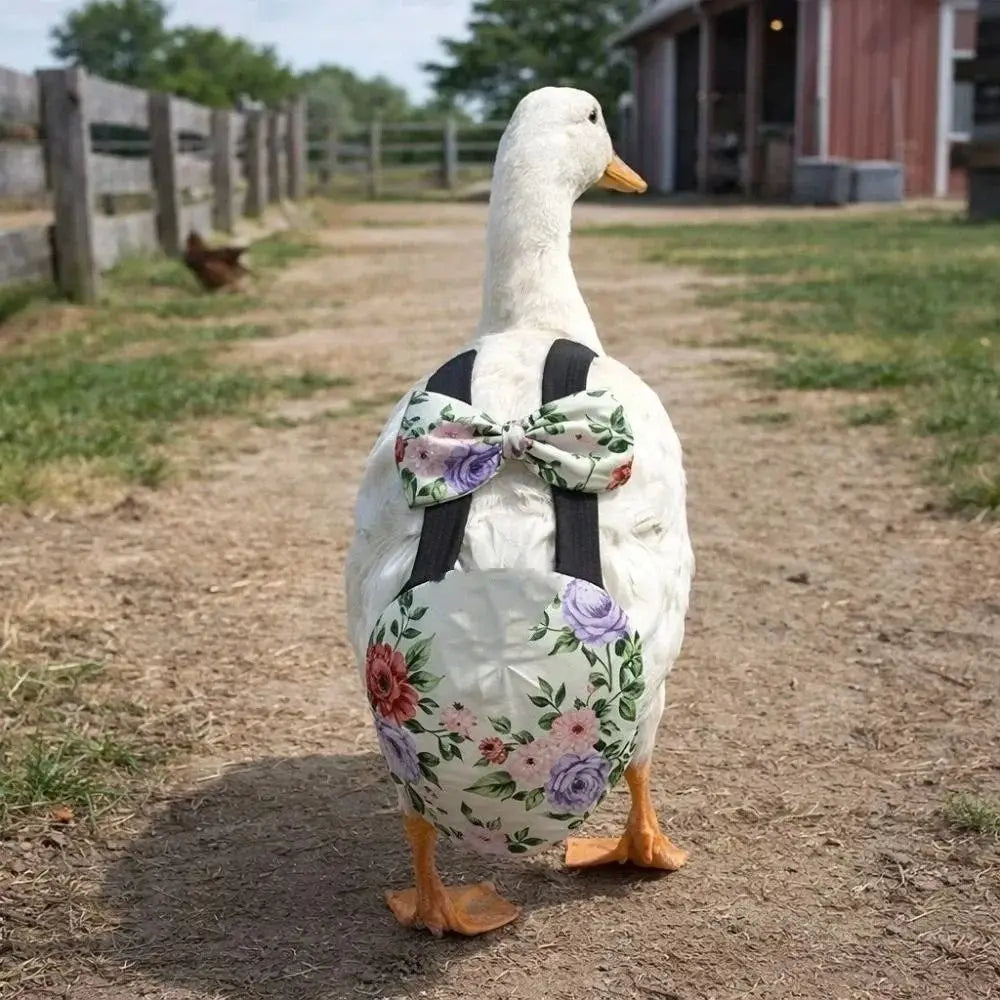 Reusable Duck Diapers – Washable Breathable Poultry Nappy Pet Bird Diaper Richie's