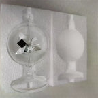 Crookes Radiometer Solar Light Windmill Glass Bulb – 14cm Science Desk Decor Richie's