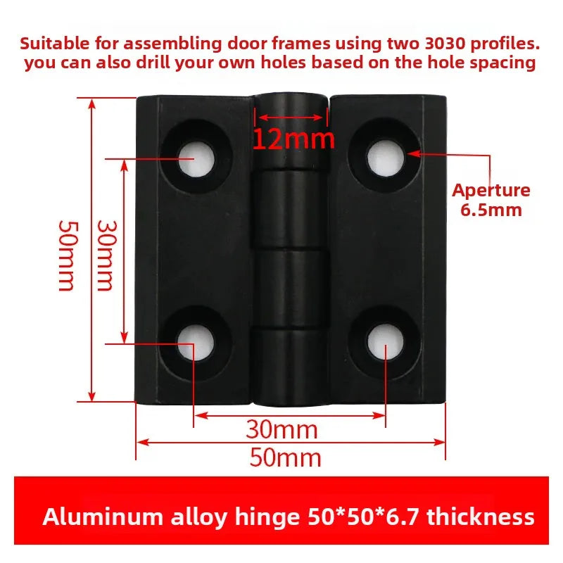 Aluminum Gun Stock Hinges 2020/3030/4040/5050 – Doors & Cabinets