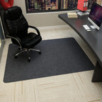 Anti-Slip Office Chair Mat – Polyester Floor Protection 90x140cm Office Chair Mat Richie's 90x140cm