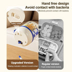 Round Portable Pill Organizer – Multi-Compartment Silicone Box Pill Organizer Richie's