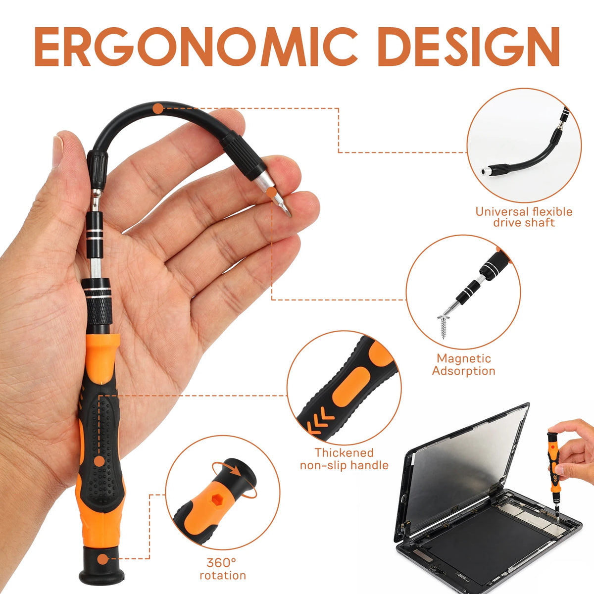 115-in-1 Precision Magnetic Screwdriver Set | Repair Kit Precision Screwdriver Set Richie's