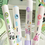 4-Pack Themed Gel Pens – Animal, Ballet & Floral 0.5mm Black Ink Gel Pen Set Richie's