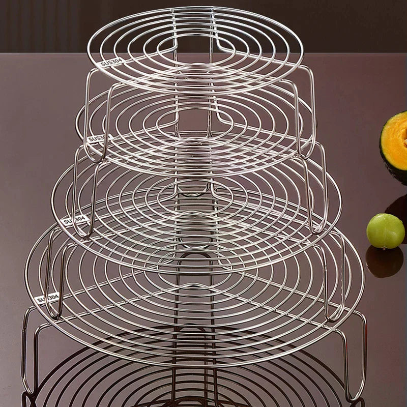 304 Stainless Steel Steamer Rack – Multi-Size Kitchen Steam Tray Kitchen Steamer Rack Richie's