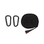 2PCS Hammock Tree Straps 600 lbs – Polyester 5-Ring Straps Hammock Straps Richie's orange with 2 button