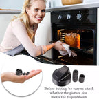 4-Pack Universal Gas Stove Control Knobs with 12 Adapters Stove Control Knobs Richie's
