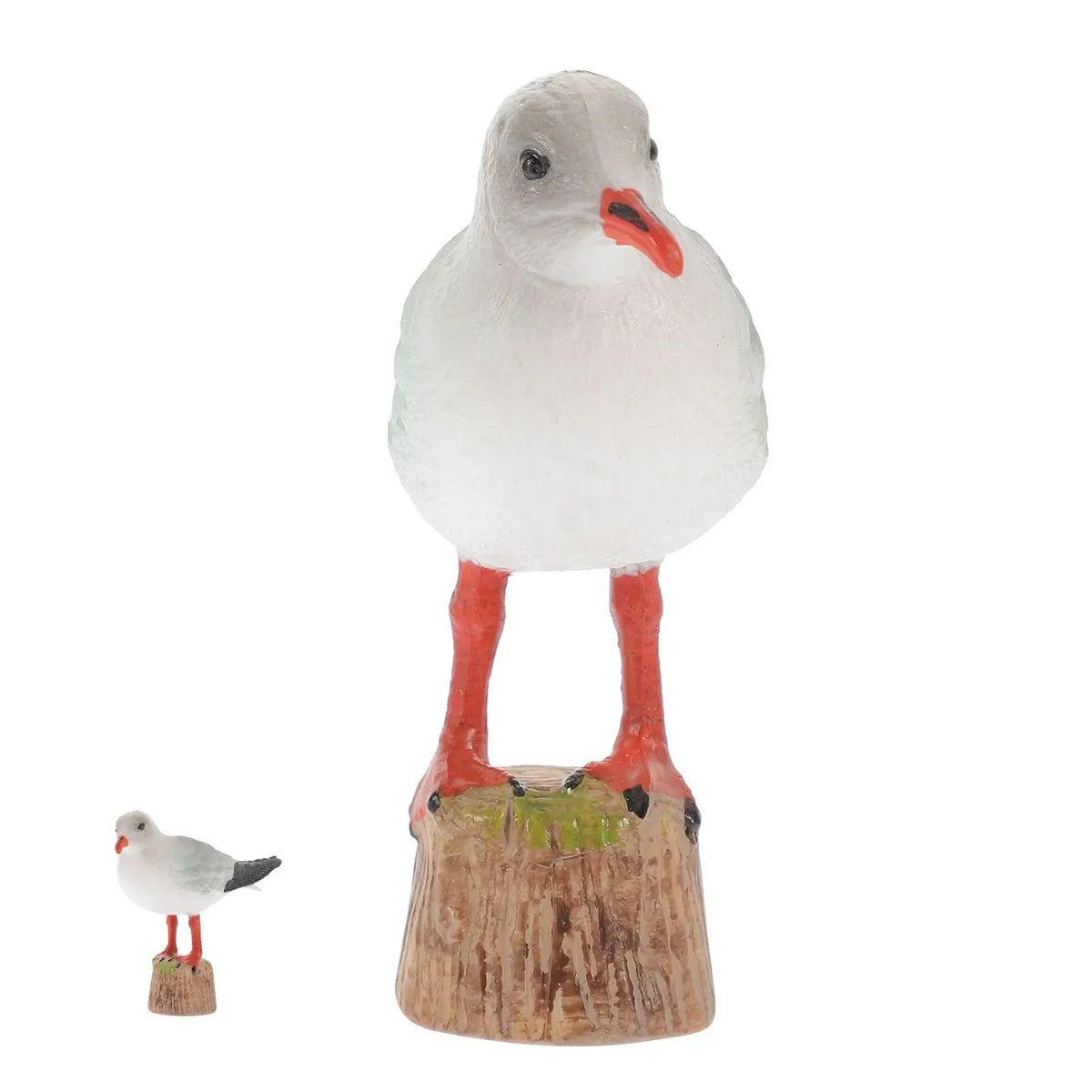 Seagull Figurine Nautical Bird Statue Miniature Home Décor Decorative Figurine Richie's