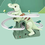 Dinosaur Climbing Slide Music Toy with 3 Dinosaurs | Kids Gift Electric Dinosaur Toy Richie's 551A-619