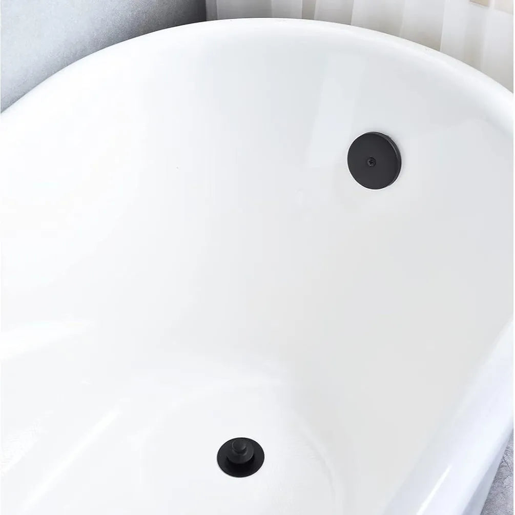Bathtub Drain Set with Overflow – Full Drainage Kit TK4 Bathtub Drain Kit Richie's