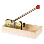 Stainless Steel Nut Cracker & Macadamia Opener with Wood Box Manual Nut Cracker Richie's Adjustable