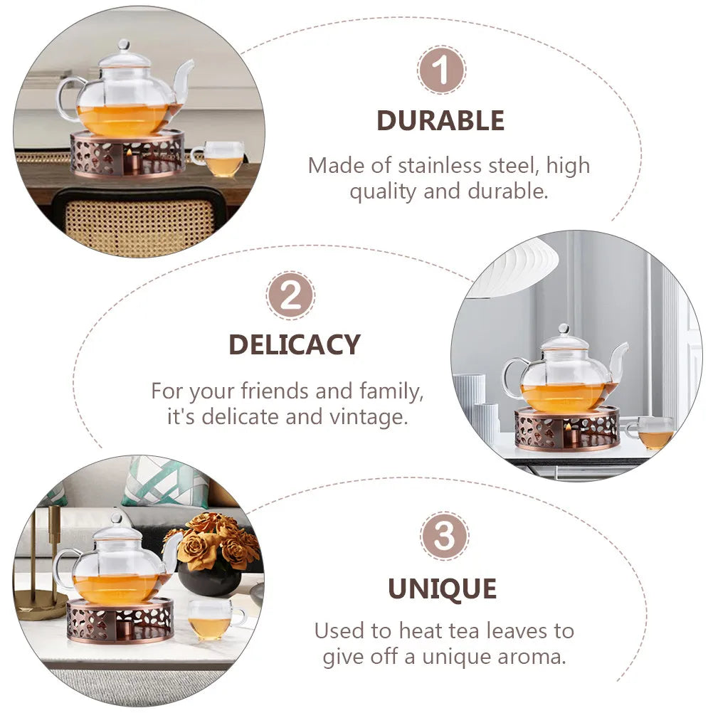 Stainless Steel Teapot Warmer – Tea & Coffee Shop Accessory Teapot Warmer Richie's