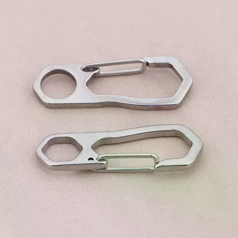 Stainless Steel Carabiner Keychain Clip Set – 2/5 Pcs Outdoor Carabiner Clip Set Richie's