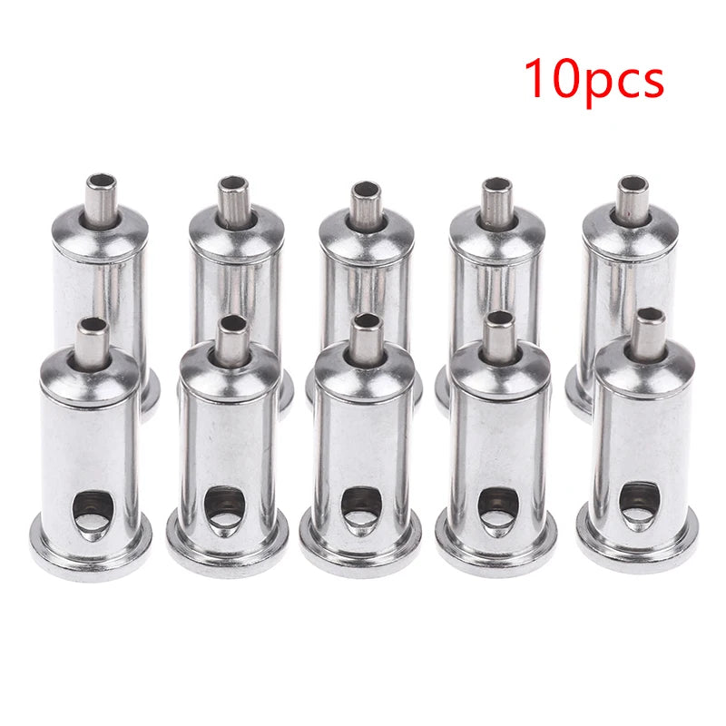 Silver Wire Rope Cable Clamp for Chandelier & Lighting Hardware Wire Cable Clamp Richie's 10Pcs