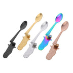 5-Piece Mermaid Handle Stainless Steel Coffee Spoon Set Decorative Spoon Set Richie's Default Title