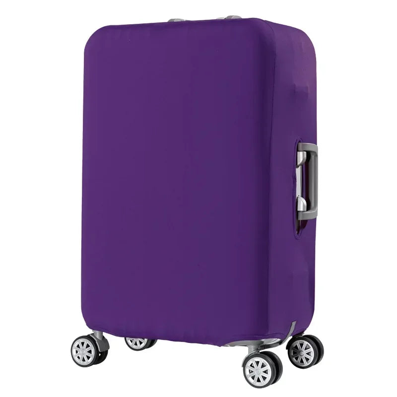 Stretch Luggage Cover Suitcase Protector 18–32 Inch | Polyester Luggage Cover Richie's PURPLE L