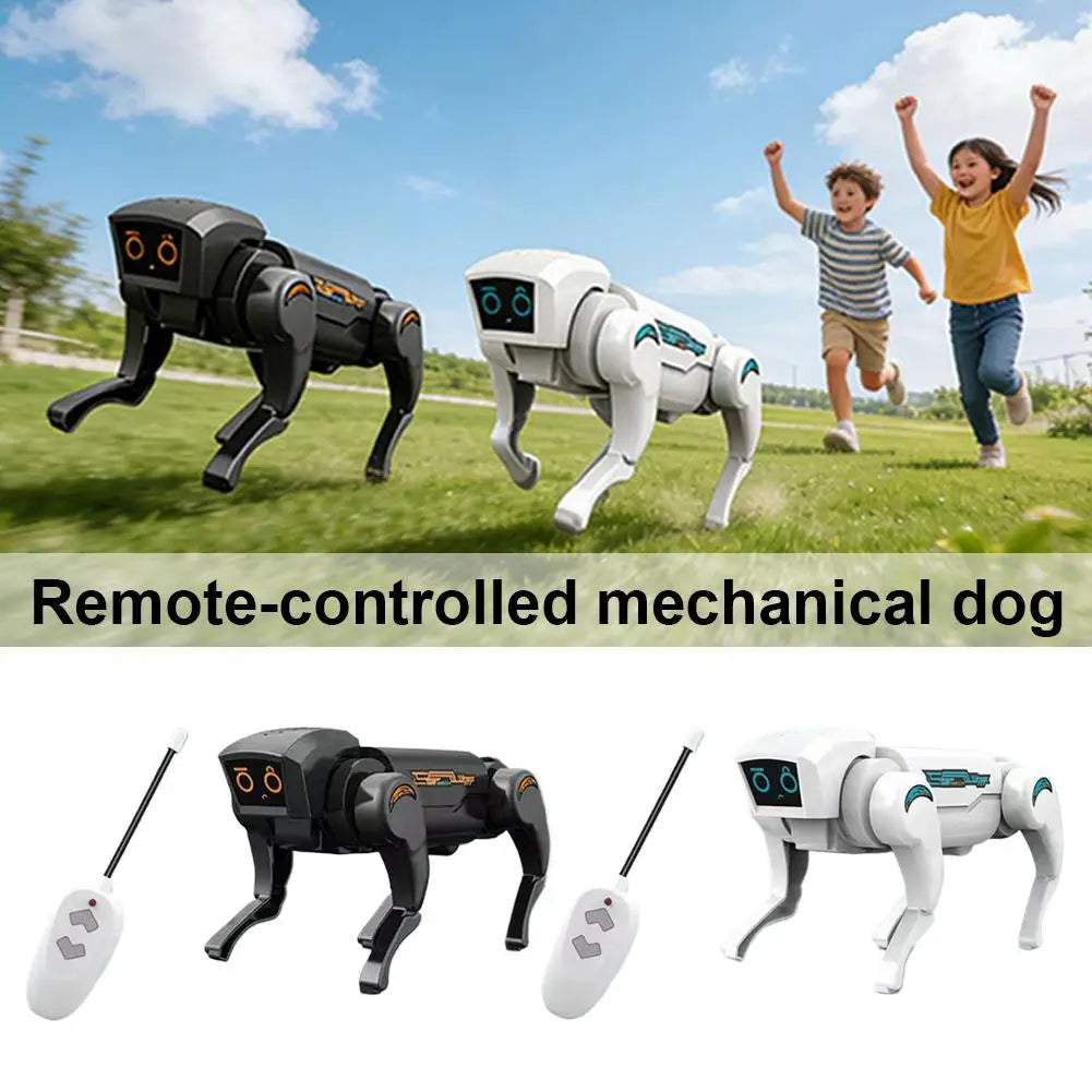 Robot Dog Toy – RC Interactive STEM Pet with LED Eyes for Kids RC Robot Dog Toy Richie's