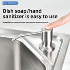 Kitchen Sink Soap Dispenser with Extension Tube Press Pump Soap Dispenser Richie's