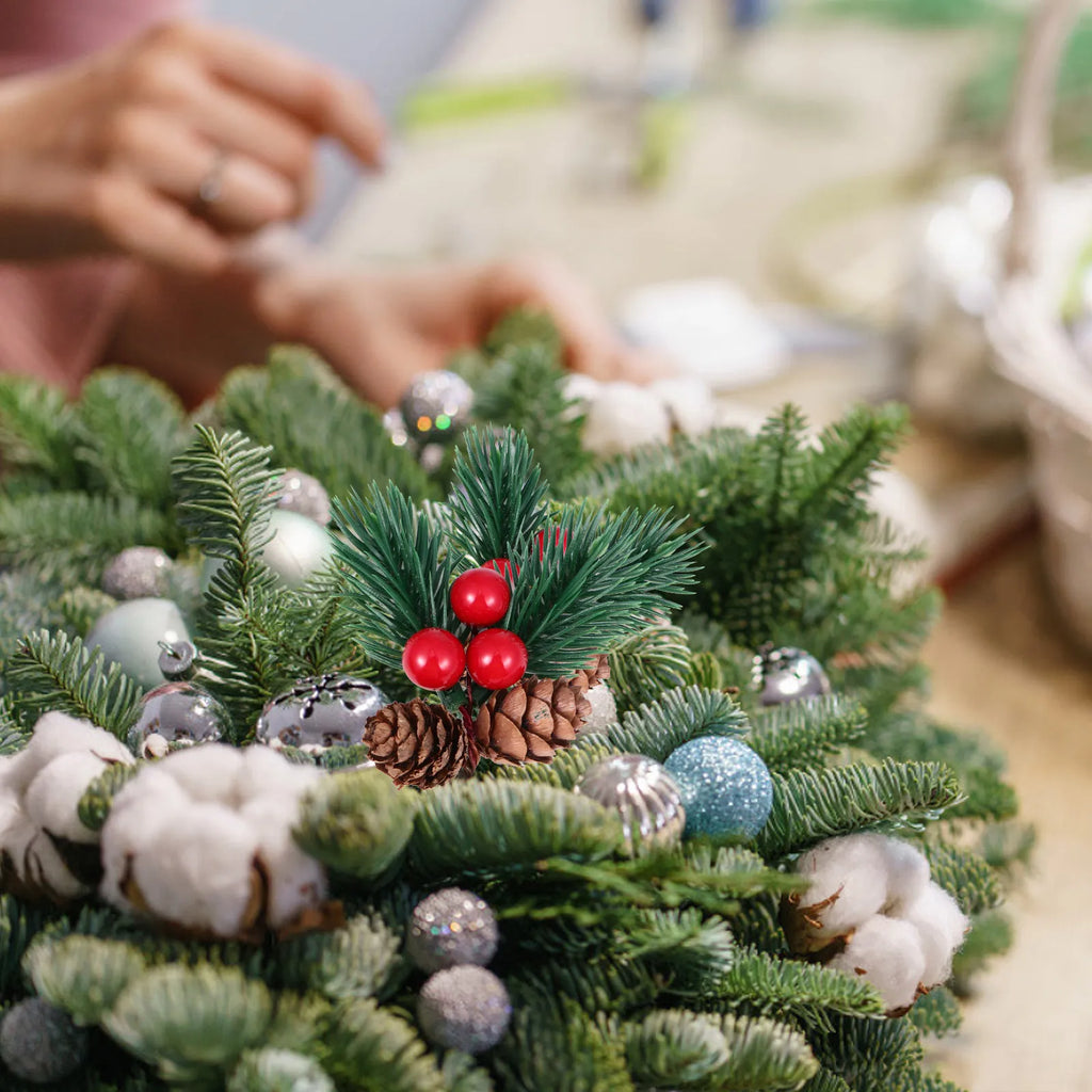 5-Pack Artificial Christmas Pine Picks – Cones, Berries & Needles Christmas Pine Picks Richie's other