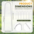 6-Pack U-Shape Gutter Downspout Extension Ground Anchors Downspout Extension Stakes Richie's 6pcs
