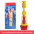 R134A A/C Valve Core Remover Tool – Brass, R12 Compatible AC Valve Core Tool Richie's Red