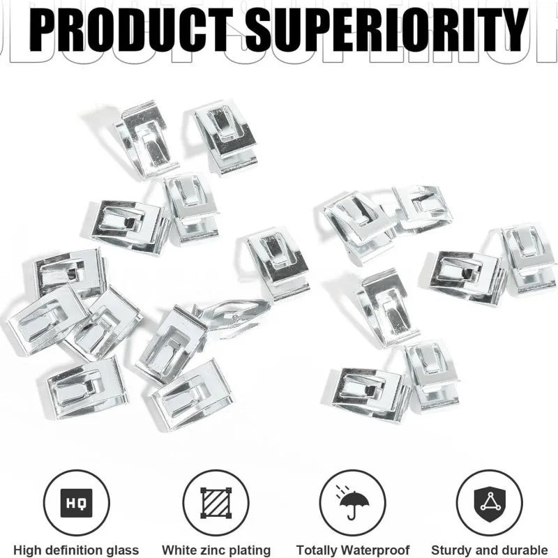 Metal Retainer Clips – Universal Car Dashboard Trim Fasteners Auto Trim Fasteners Richie's