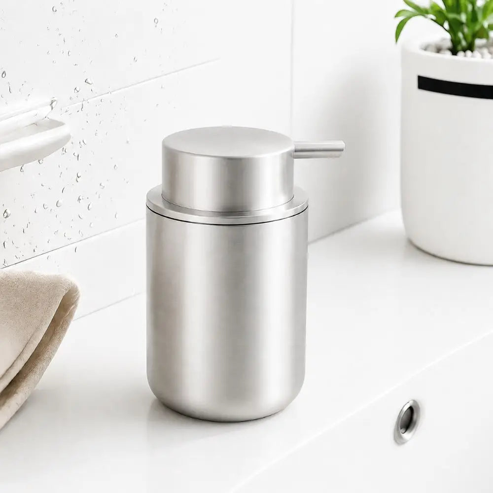 304 Stainless Steel Soap & Lotion Pump Dispenser – 160ml Soap Dispenser Richie's