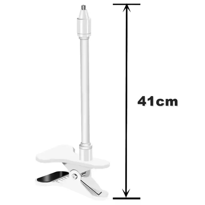 Flexible Camera Clamp Mount – Webcam & Baby Monitor Stand Camera Clamp Mount Richie's White - 41cm