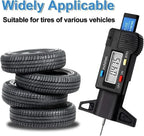 Digital LCD Tire Tread Depth Gauge 0–25mm | Cars & Trucks Tire Tread Gauge Richie's