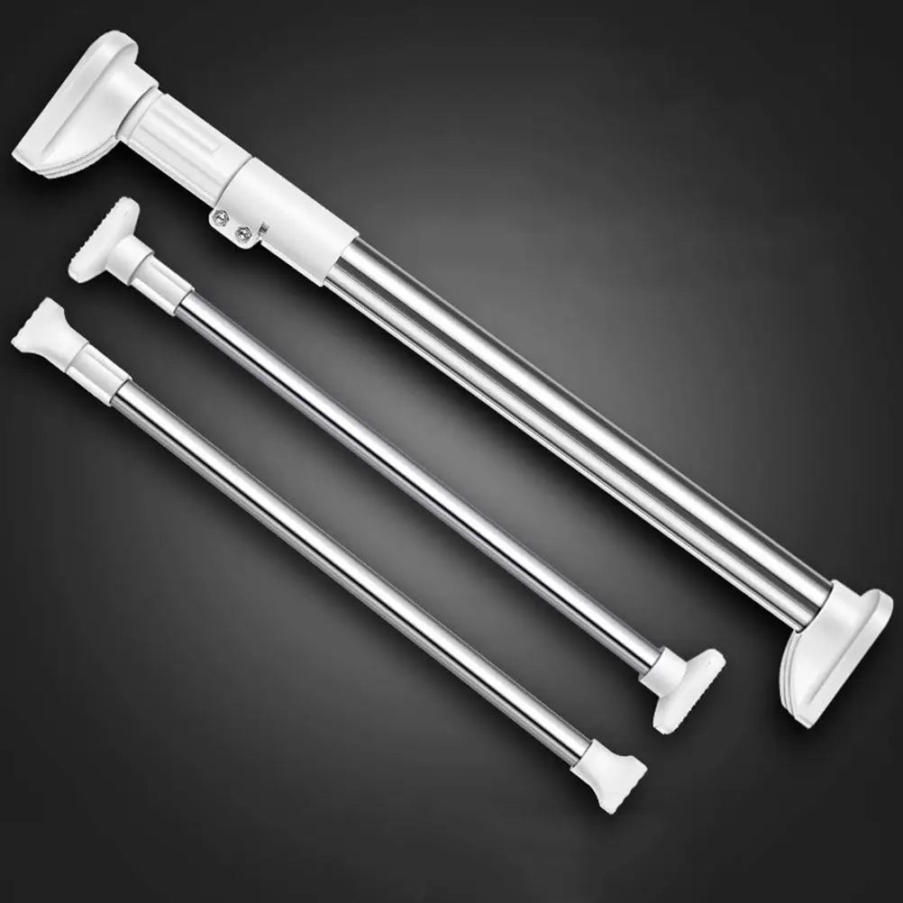 Adjustable Telescopic Stainless Steel Closet Rod & Wardrobe Bar Telescopic Closet Rod Richie's