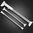 Adjustable Telescopic Stainless Steel Closet Rod & Wardrobe Bar Telescopic Closet Rod Richie's