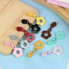 6-Color Flower Zipper Pulls for #3 Nylon Zippers – 10 Pcs Sewing Zipper Pulls Richie's